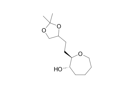 (2R,3S)-2-[2-(2,2-dimethyl-1,3-dioxolan-4-yl)ethyl]-3-oxepanol