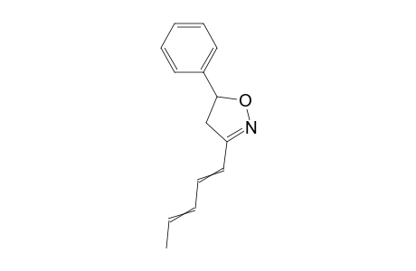 3-(1,3-Pentadienyl)-5-phenyl-2-isoxazoline