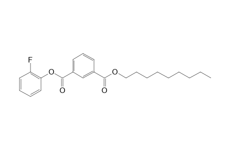 Isophthalic acid, 2-fluorophenyl nonyl ester