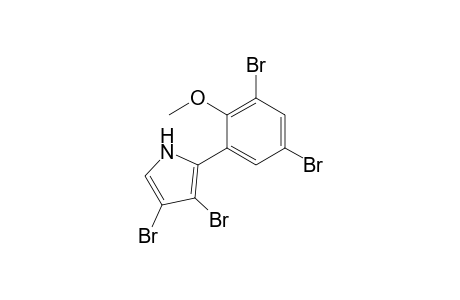 3,4-Dibromo-2-(3,5-dibromo-2-methoxyphenyl)-1H-pyrrole