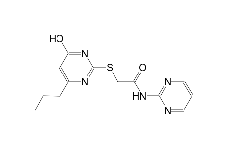 acetamide, 2-[(4-hydroxy-6-propyl-2-pyrimidinyl)thio]-N-(2-pyrimidinyl)-