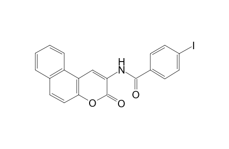 4-Iodo-N-(3-oxo-3H-benzo[f]chromen-2-yl)-benzamide
