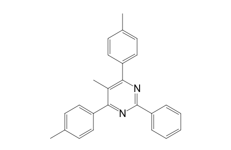 5-Methyl-2-phenyl-4,6-bis(4-tolyl)pyrimidine