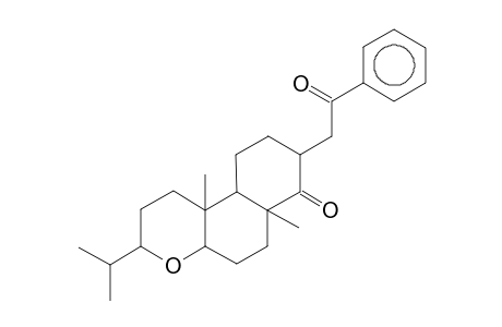 3-Isopropyl-6a,10b-dimethyl-8-(2-oxo-2-phenyl-ethyl)-dodecahydro-benzo[f]chromen-7-one