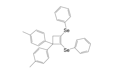 1-Methyl-4-[1-(4-methylphenyl)-2,3-bis(phenylselanyl)cyclobut-2-en-1-yl]benzene