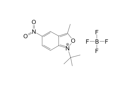 3-Methyl-5-nitro-N-(t-butyl)anthranilium-Tetrafluoroborate
