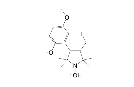 4-(2,5-Dimethoxyphenyl)-3-iodomethyl-2,2,5,5-tetramethyl-2,5-dihydro-1H-pyrrolidin-1-yloxyl radical