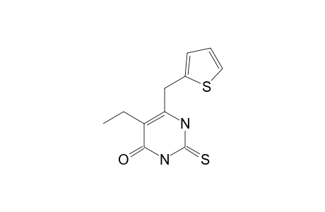 2,3-DIHYDRO-5-ETHYL-6-(THIEN-2-YL-METHYL)-2-THIOXOPYRIMIDIN-4(1H)-ONE