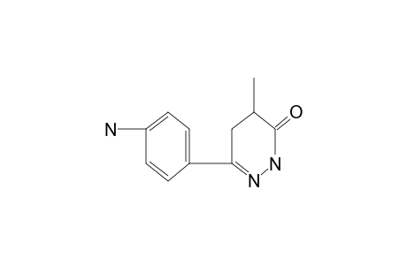 6-(p-AMINOPHENYL)-4,5-DIHYDRO-4-METHYL-3(2H)-PYRIDAZINONE