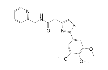 4-thiazoleacetamide, N-(2-pyridinylmethyl)-2-(3,4,5-trimethoxyphenyl)-