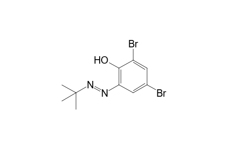 2,4-Dibromo-6-[(tert-butyl)azo]phenol