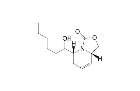 (5R,8aS)-5-(1-Hydroxyhexyl)-1,5,6,8a-tetrahydro-3H-oxazolo[3,4-a]pyridin-3-one