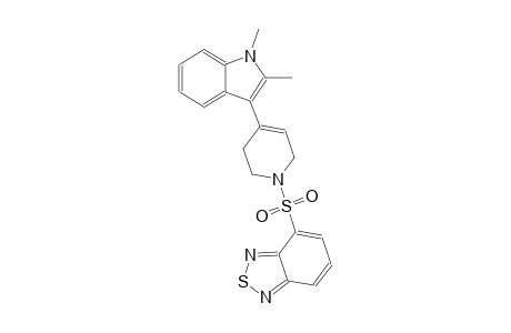 2,1,3-benzothiadiazole, 4-[(4-(1,2-dimethyl-1H-indol-3-yl)-3,6-dihydro-1(2H)-pyridinyl)sulfonyl]-