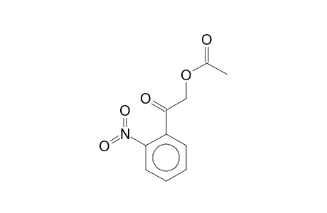 Ethanone, 2-acetoxy-1-(2-nitrophenyl)-