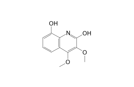 3,4-dimethoxyquinoline-2,8-diol