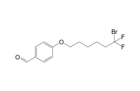 4-((6-Bromo-6,6-difluorohexyl)oxy)benzaldehyde
