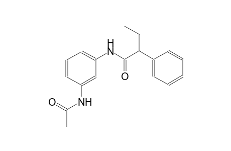 N-[3-(acetylamino)phenyl]-2-phenylbutanamide