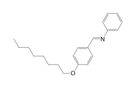 (E)-N-phenyl-4-octyloxybenzaldimine