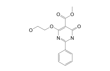 METHYL-4-(2-HYDROXYETHOXY)-6-OXO-2-PHENYL-1H-PYRIMIDINE-5-CARBOXYLATE