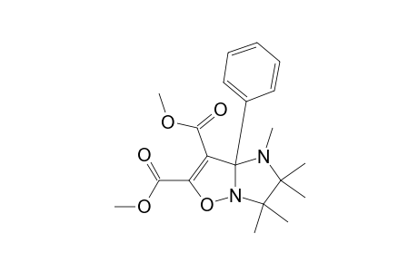 DIMETHYL-1,2,2,3,3-PENTAMETHYL-7A-PHENYL-1,2,3,7A-TETRAHYDROIMIDAZO-[1,2-B]-ISOXAZOLE-6,7-DICARBOXYLATE