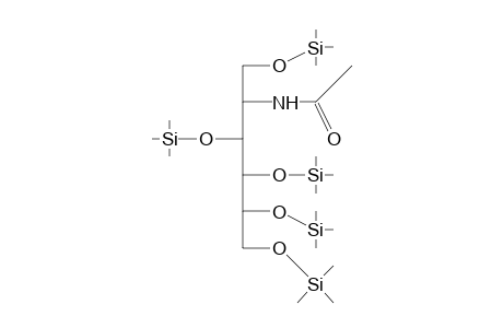 2-(Acetylamino)-2-deoxy-1,3,4,5,6-pentakis-O-(trimethylsilyl)hexitol