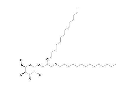 3-O-ALPHA-D-GALACTOPYRANOSYL-1,2-DI-O-TETRADECYL-SN-GLYCEROL