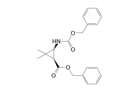 (1S,3S)-3-Benzyloxycarbonylamino-2,2-dimethyl-cyclopropanecarboxylic acid benzyl ester