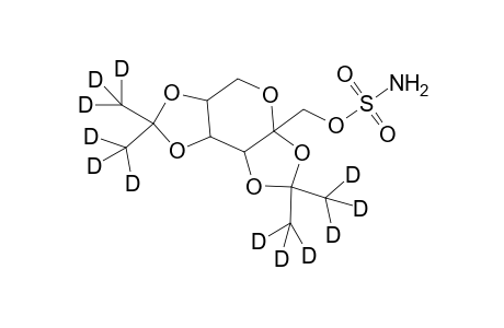 2,3:4,5-Bis-O-isopropylidene-)-D12-beta.-d-fructopyranose sulfamate