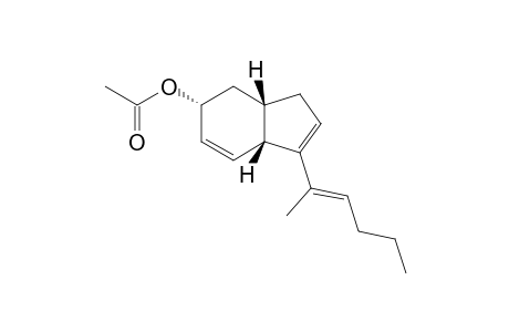 (1S,3R,6S)-3-Acetoxy-7-(hex-2-en-2-yl)bicyclo[4.3.0]nona-4,7-diene