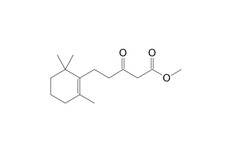 1-Cyclohexene-1-pentanoic acid, 2,6,6-trimethyl-beta-oxo-, methyl ester