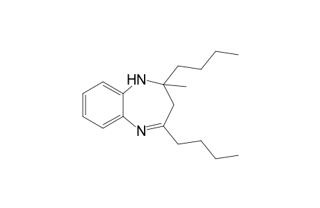 2,4-Dibutyl-2-methyl-1,3-dihydro-1,5-benzodiazepine