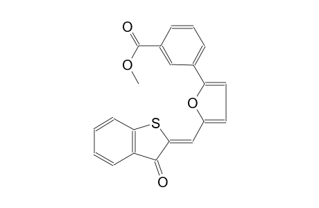 benzoic acid, 3-[5-[(Z)-(3-oxobenzo[b]thien-2(3H)-ylidene)methyl]-2-furanyl]-, methyl ester