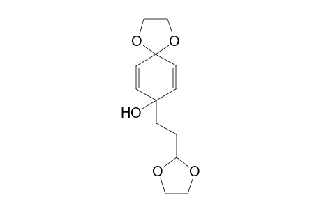 8-[2-(1,2)-Dioxolan-2-ylethyl]-1,4-dioxaspiro[4.5]deca-6,9-dien-8-ol
