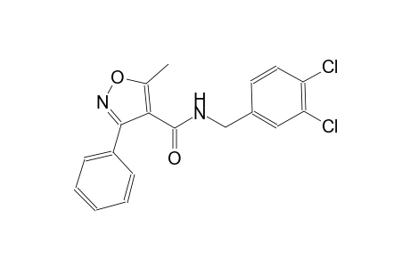 N-(3,4-dichlorobenzyl)-5-methyl-3-phenyl-4-isoxazolecarboxamide