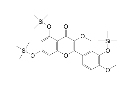 3,4'-Dihydroxyquercetin, tri-TMS