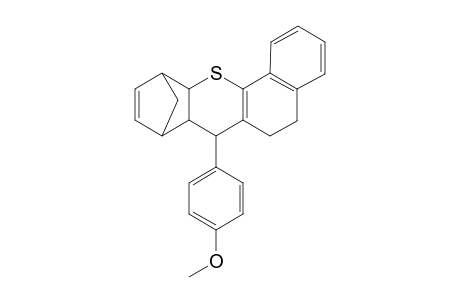 exo-10-(p-Methoxyphenyl)benz[c]-3-thiatetracyclo[10.2.1.0.0]hexadeca-4,13-diene