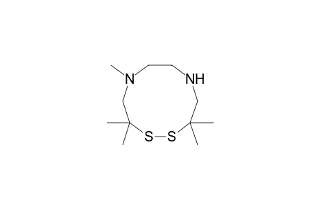 3,3,5,10,10-pentamethyl-1,2,5,8-dithiadiazecane