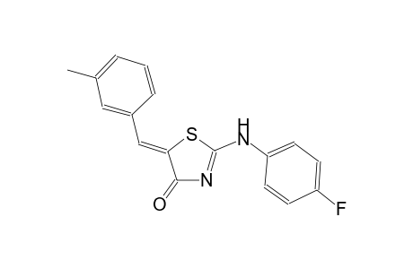 4(5H)-thiazolone, 2-[(4-fluorophenyl)amino]-5-[(3-methylphenyl)methylene]-, (5Z)-