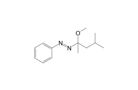 2-Methoxy-4-methyl-2-phenylazopentane