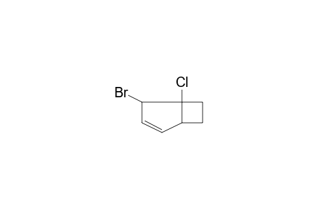 Bicyclo[3.2.0]hept-3-ene, 1-chloro-2-bromo-