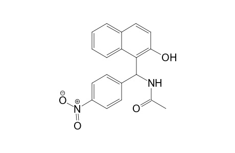 1-(.alpha.-Acetamido-4-nitrobenzyl)-2-naphthol