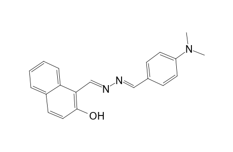 4-(Dimethylamino)benzaldehyde [(E)-(2-hydroxy-1-naphthyl)methylidene]hydrazone