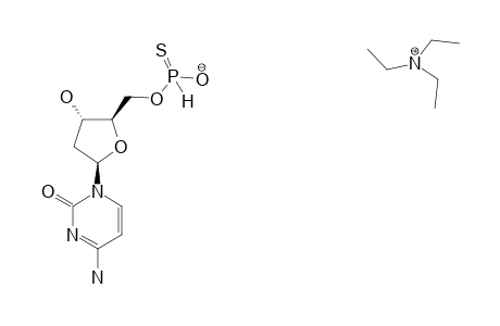 2'-DEOXYCYTIDIN-5'-YL_H-PHOSPHONOTHIOATE_TRIETHYLAMMONIUM_SALT;DIASTEREOMER_1