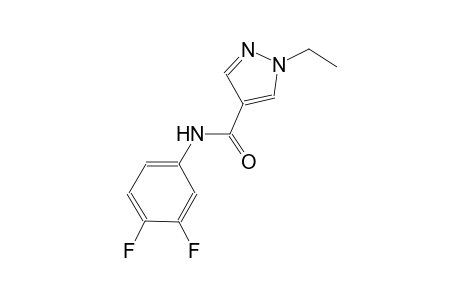 N-(3,4-difluorophenyl)-1-ethyl-1H-pyrazole-4-carboxamide