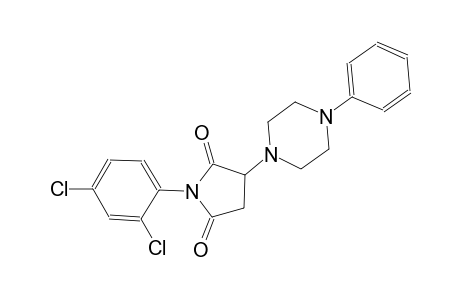 1-(2,4-dichlorophenyl)-3-(4-phenyl-1-piperazinyl)-2,5-pyrrolidinedione
