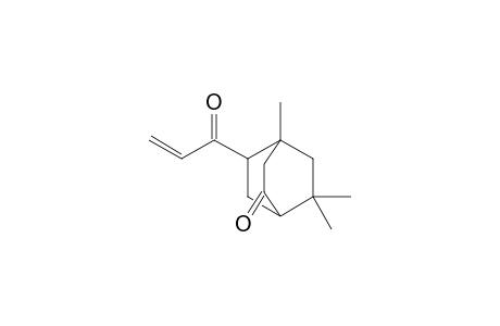 8Xi-(1-oxo-2-propenyl)-4,6,6-trimethylbicyclo(2.2.2)octan-2-one