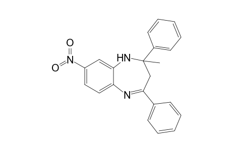 2-Methyl-8-nitro-2,4-diphenyl-1,3-dihydro-1,5-benzodiazepine