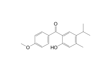 2-hydroxy-5-isopropyl-4'-methoxy-4-methylbenzophenone