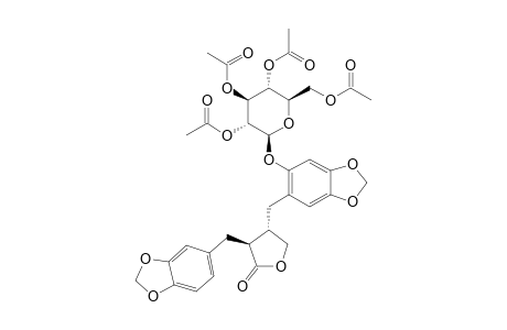 2'-HYDROXYHINOKININ-2'-O-(2,3,4,6-O-TETRAACETYL)-BETA-GLUCOPYRANOSIDE