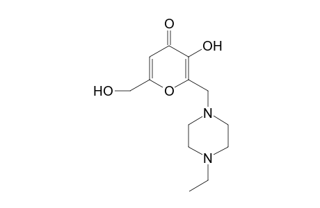 2-(4-Ethyl-piperazin-1-ylmethyl)-3-hydroxy-6-hydroxymethyl-pyran-4-one